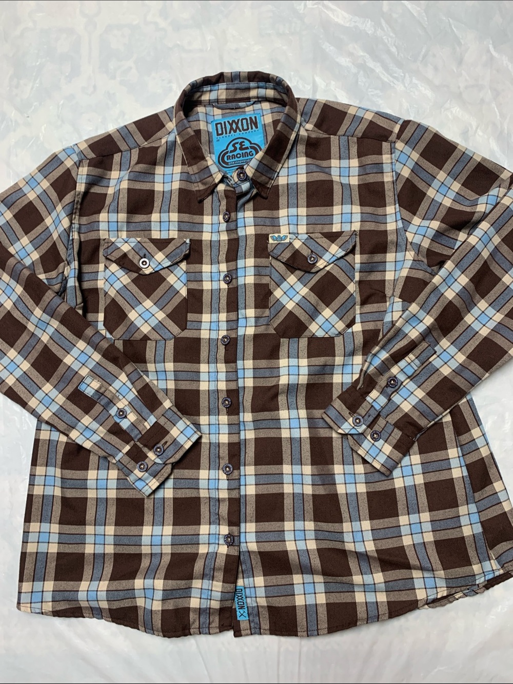 Dixxon Flannel SE Racing Flannel Blue Size 2X Womens